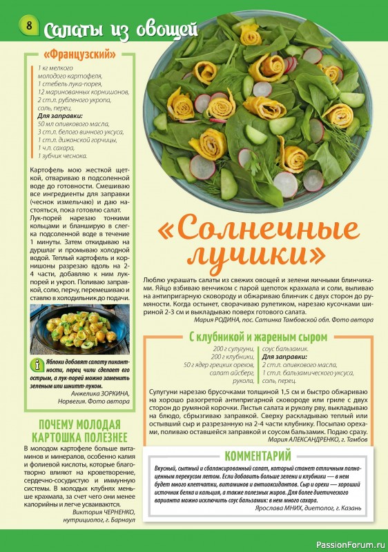 Коллекция кулинарных рецептов в журнале «Наша кухня Салаты и Закуски №5 2024»