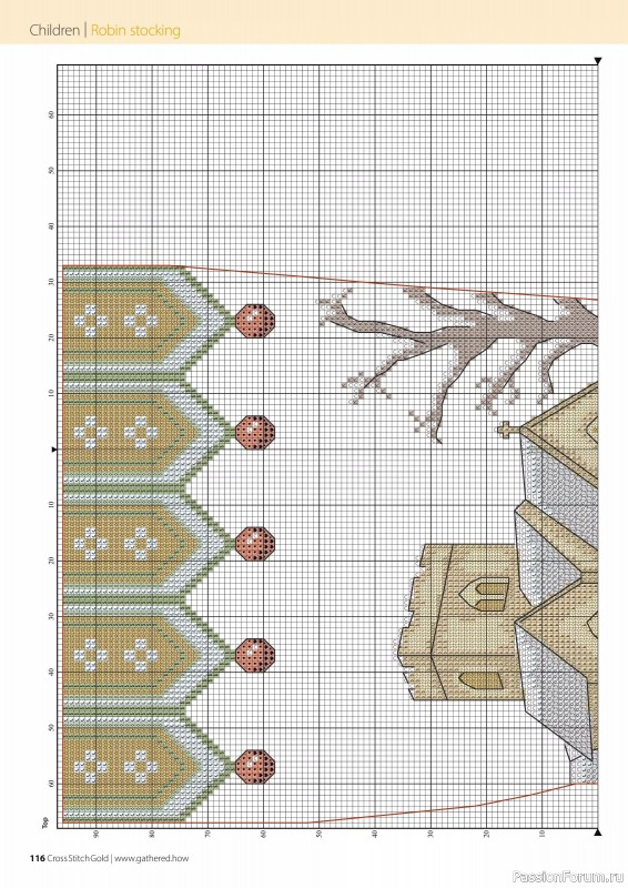 Коллекция вышивки в журнале «Cross Stitch Gold - Christmas 2024»