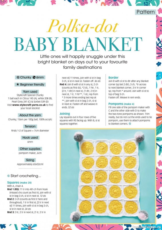 Вязаные проекты крючком в журнале «Crochet Now №83 2022»