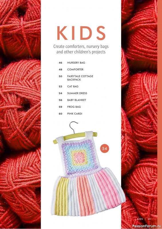 Вязаные проекты крючком в журнале «Simple Crochet Patterns - 1st Edition 2025»