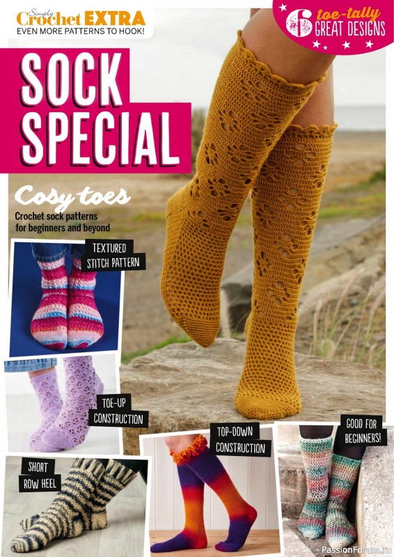 Вязаные проекты крючком в журнале «Simply Crochet №146 2024»