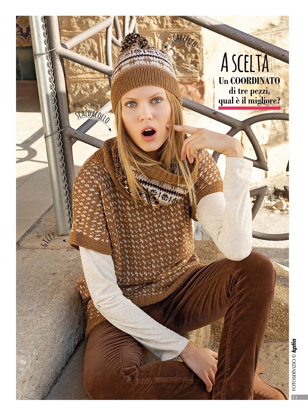 Женские модели спицами для весны и лето. &quot;Piu Maglia Cappelli - Accessori&quot; №3 2021