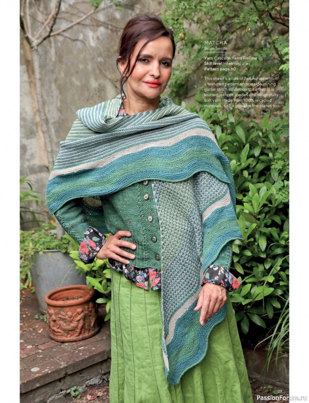 Вязаные модели спицами в журнале «Knitting Magazine №236 2022»