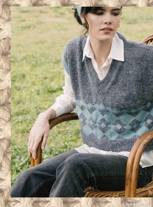 Вязаные модели в журнале «Piu Maglia №28 2022»
