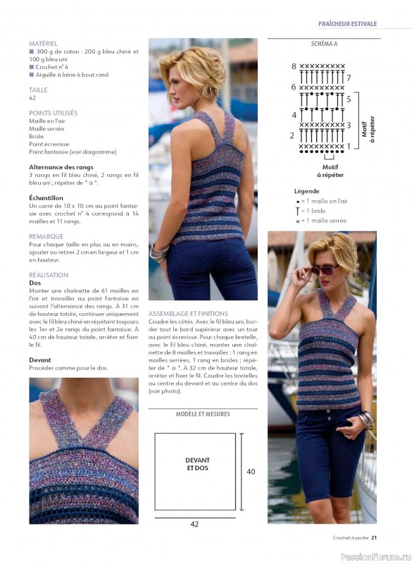 Вязаные проекты крючком в журнале «Crochet a Porter №2 2025»