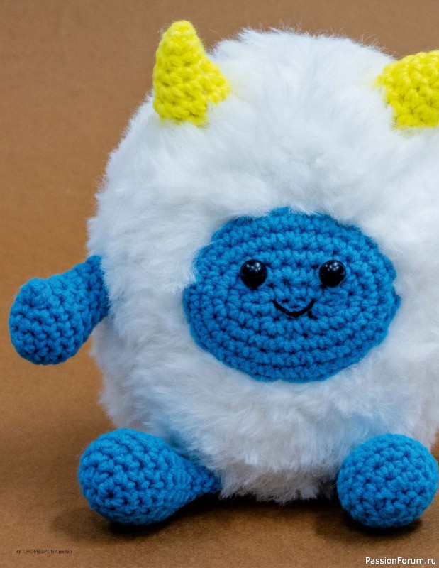 Вязаные проекты крючком в журнале «Homespun Crochet №5 2023»
