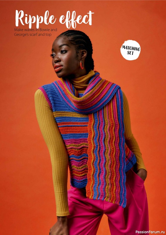 Вязаные проекты крючком в журнале «Simply Crochet №134 2023»