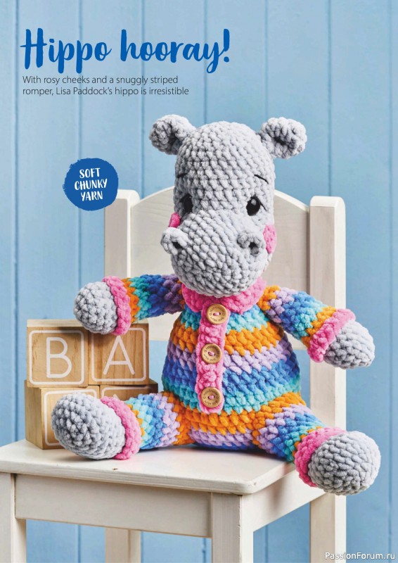 Вязаные проекты крючком в журнале «Simply Crochet №163 2025»