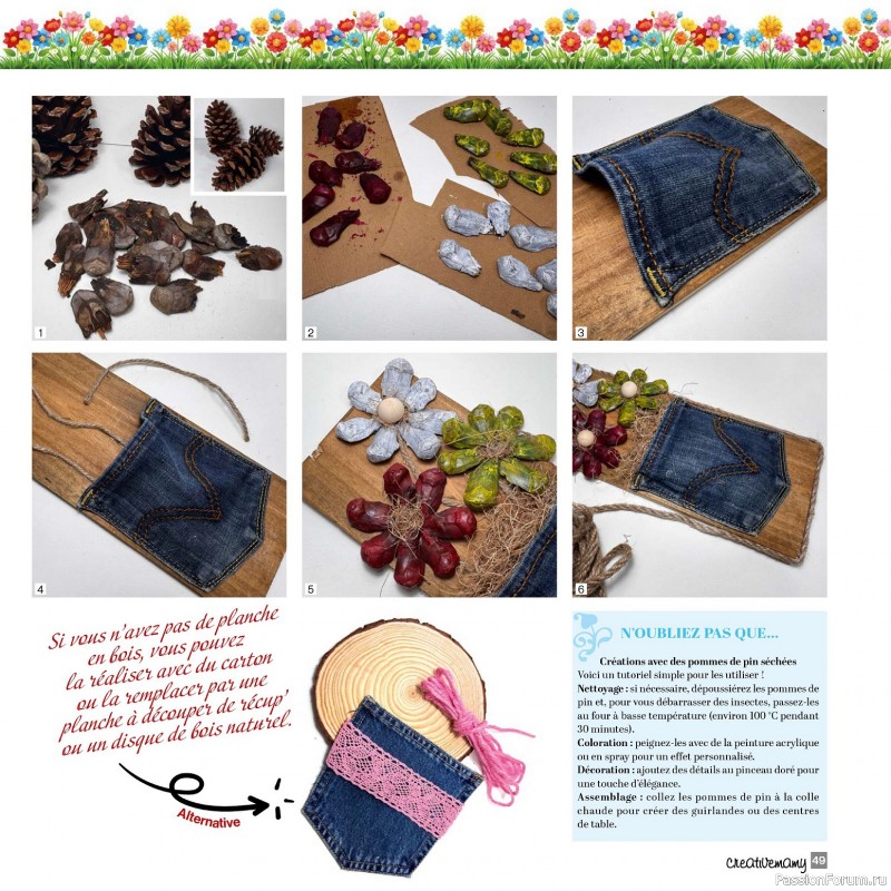 Вязаные проекты в журнале «Creer avec Creative Mamy №13 2025»