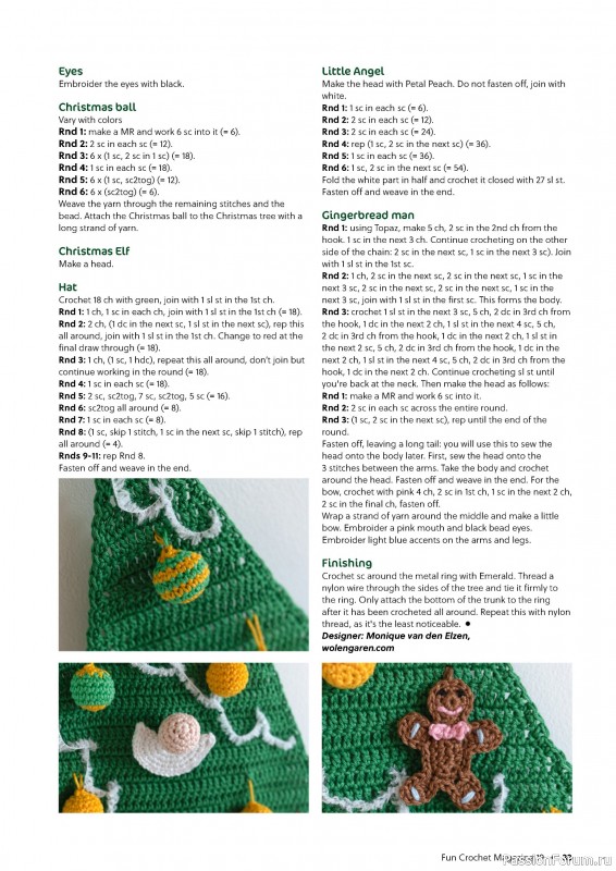 Вязаные проекты в журнале «Fun Crochet Magazine №19 2024»