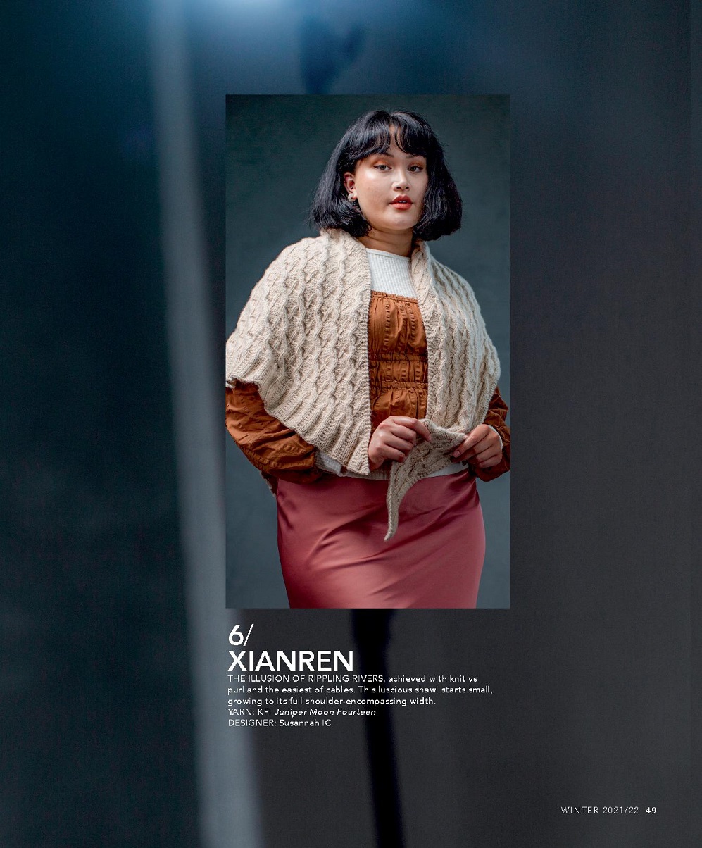 Журнал "Vogue Knitting Winter" 2021/2022. Коллекция трикотажной одежды