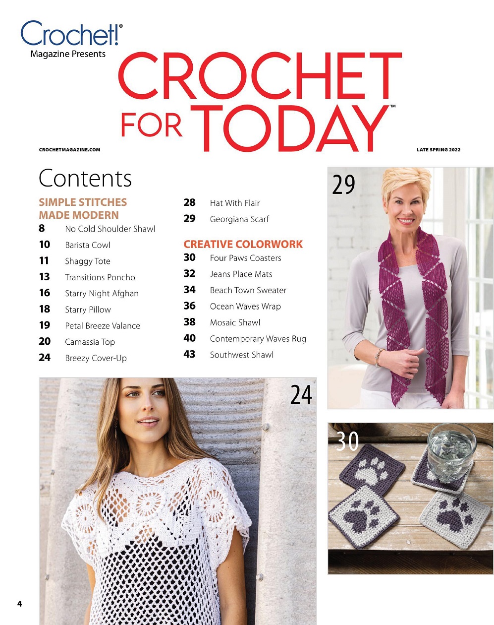 Вязание для всей семьи в журнале &laquo;Crochet Specials - Late Spring 2022&raquo;