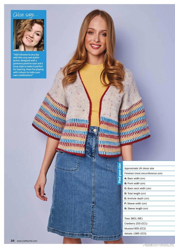 Вязаные проекты спицами в журнале «Knit Now №143 2022»