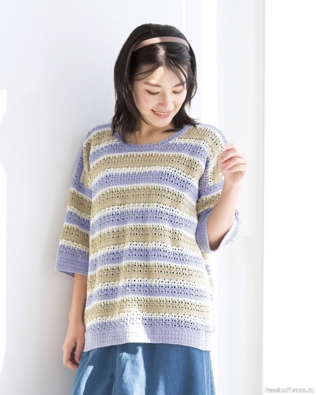 Вязаные модели в журнале «Knit Ange - Spring 2024»