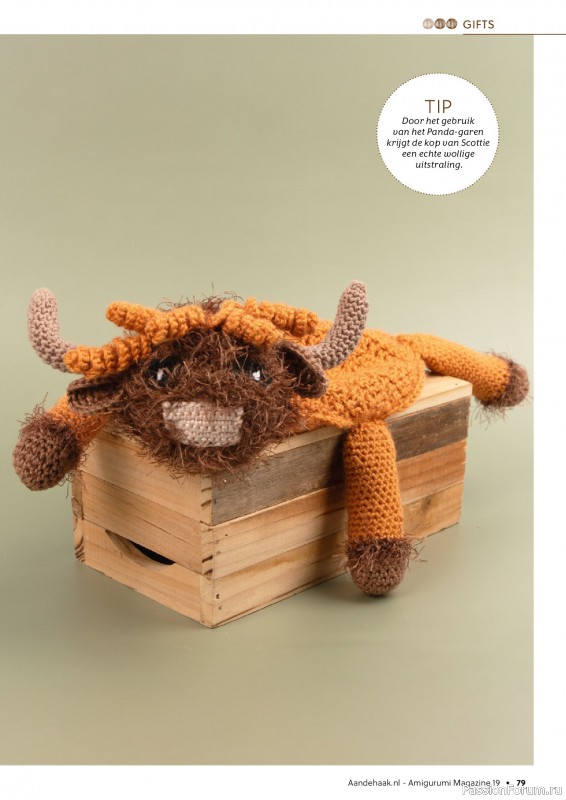 Вязаные проекты крючком в журнале «Amigurumi Magazine №19 2024»