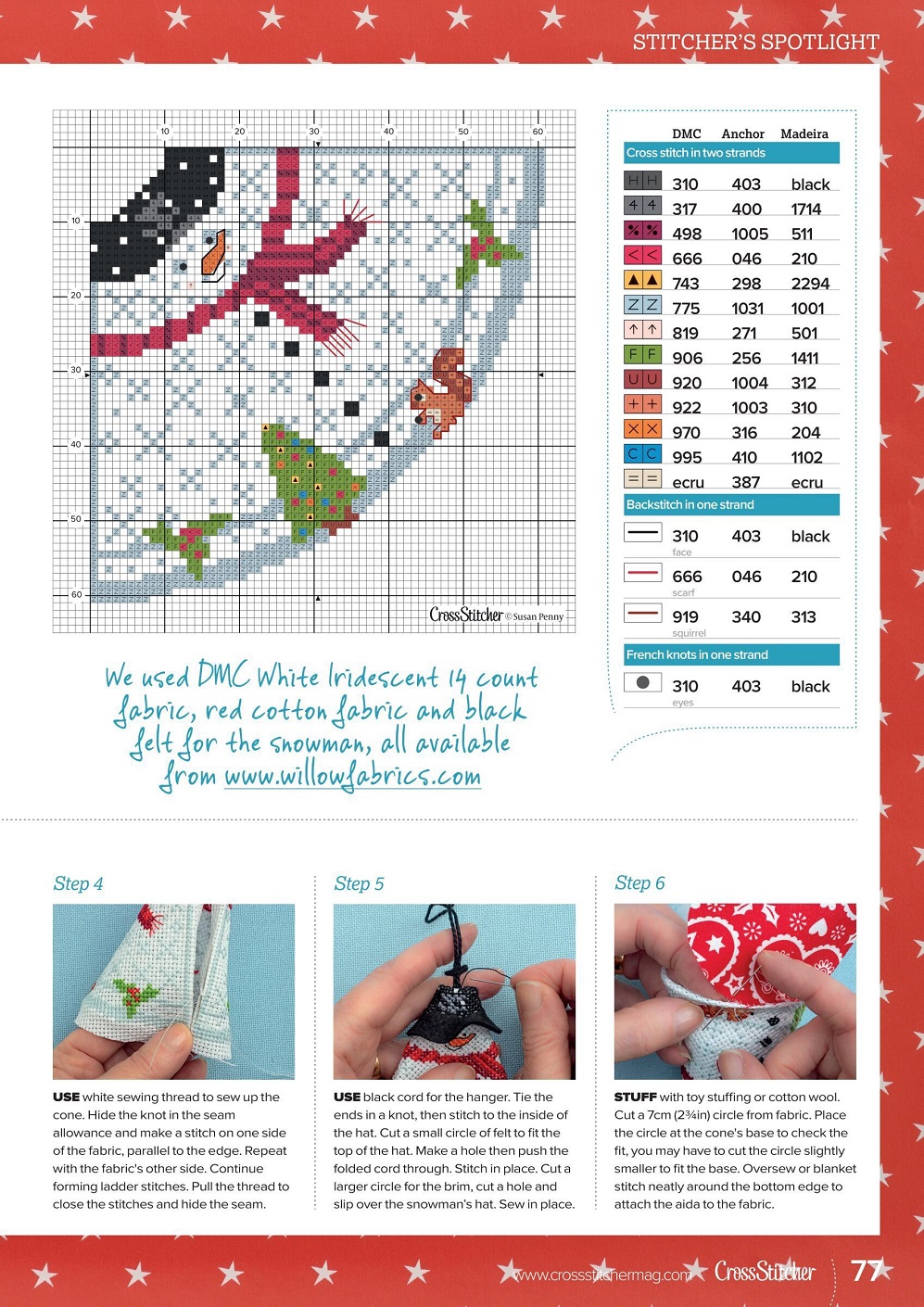 Схемы вышивки крестом в журнале "CrossStitcher" №378 2022