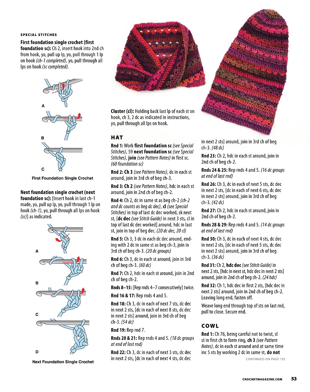 Вязаные проекты крючком в журнале &laquo;Crochet! Specials &ndash; Late Winter 2022&raquo;