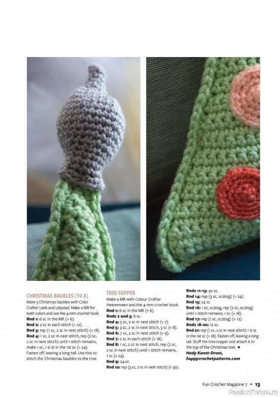 Вязаные проекты крючком в журнале «Fun Crochet Magazine №7 2022»