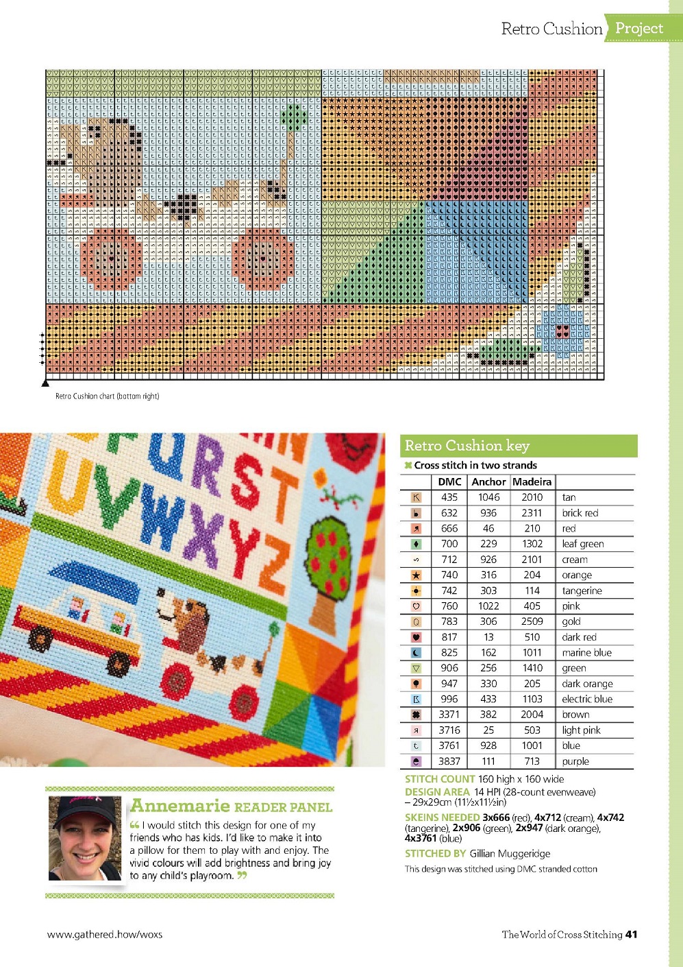 Идей для вышивания в журнале "The World of Cross Stitching №317 2022"