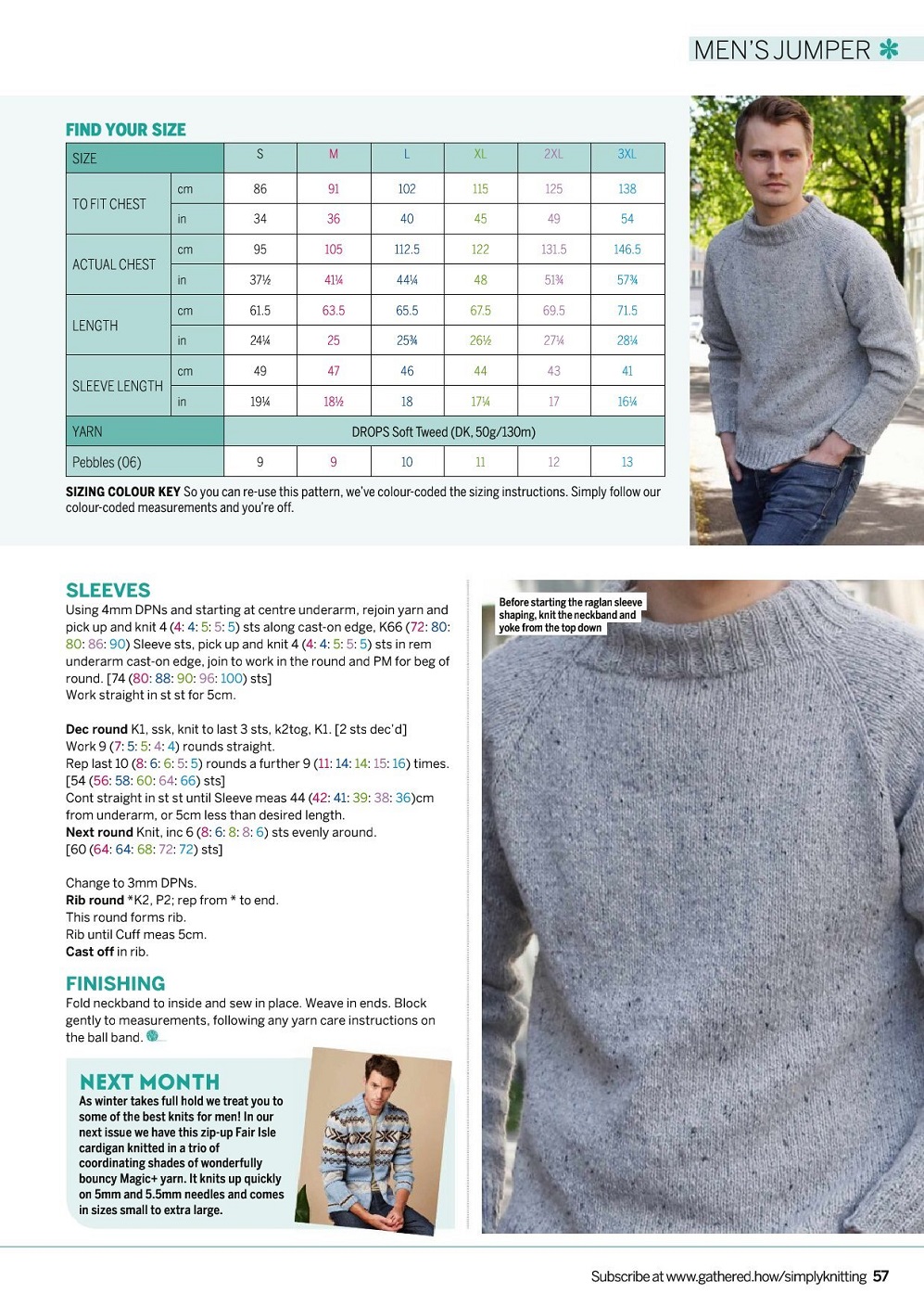 Журнал по вязанию спицами "Simply Knitting" №219 2021