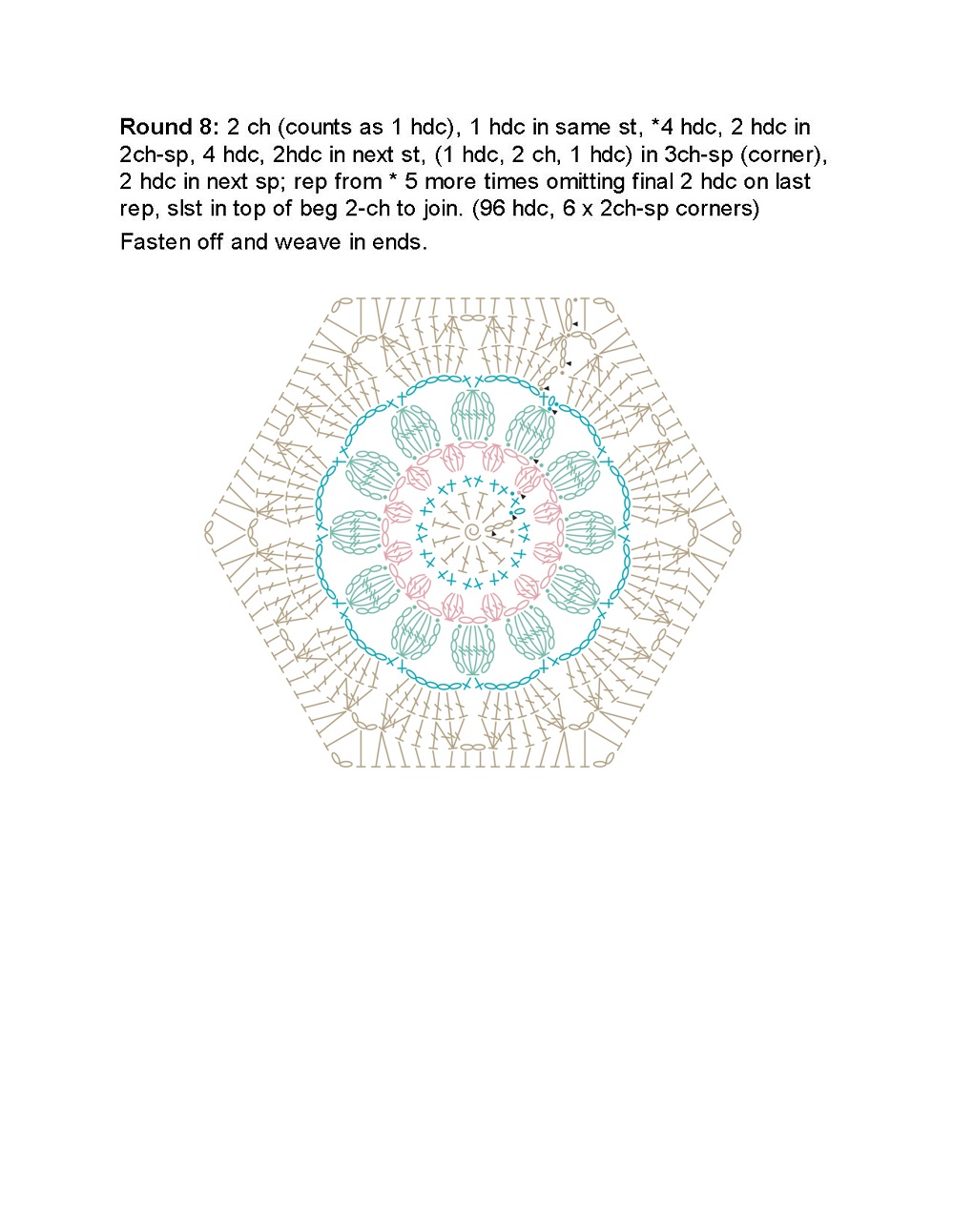 Коллекция проектов крючком в книге &laquo;100 Crochet Tiles&raquo;