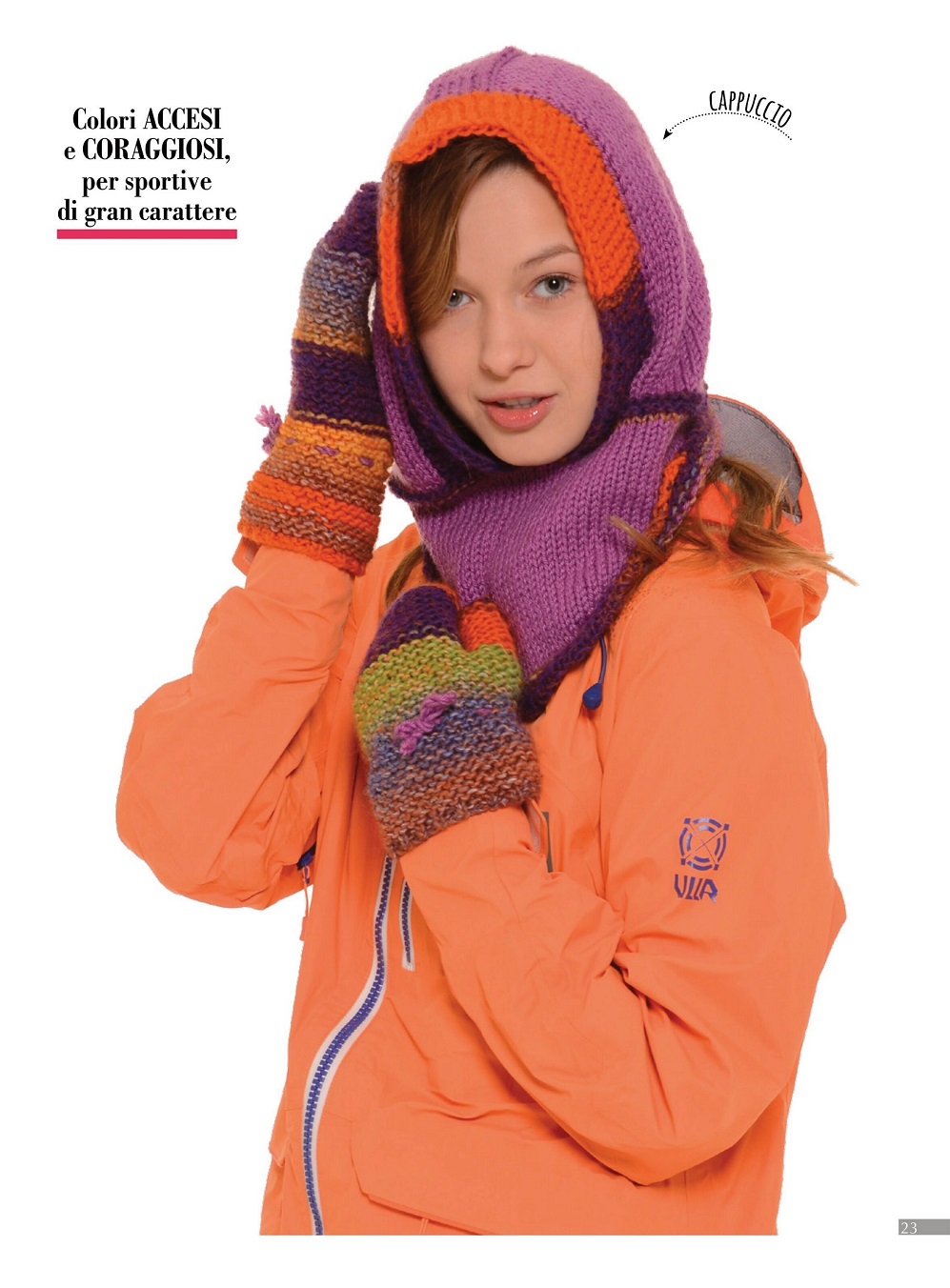 Женские модели спицами для весны и лето. &quot;Piu Maglia Cappelli - Accessori&quot; №3 2021