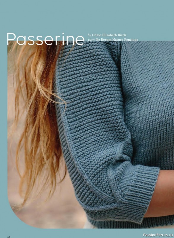 Вязаные модели спицами в журнале «Pom Pom Quarterly №37 2021»