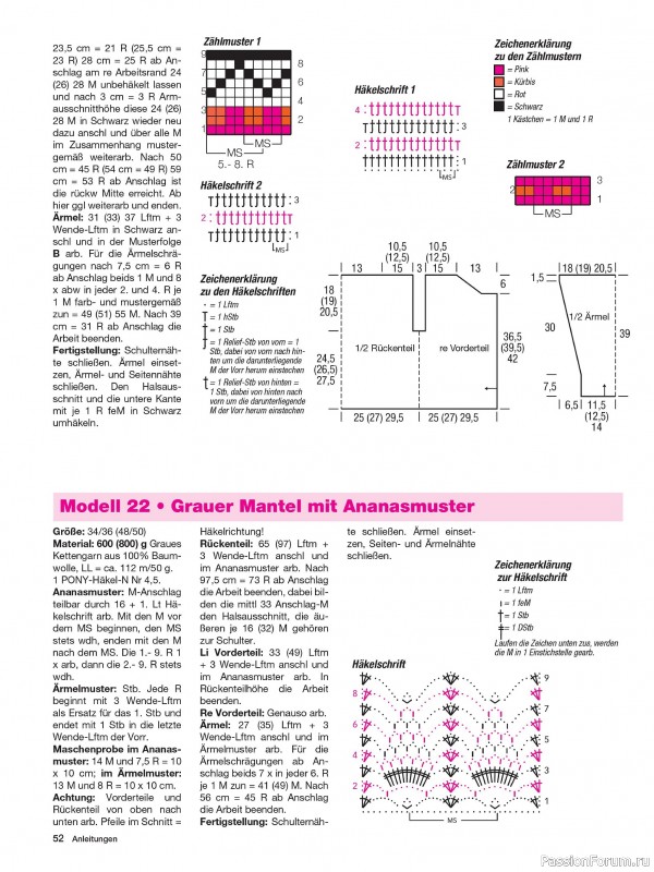 Вязаные модели в журнале «Maschentrends №1 2025»