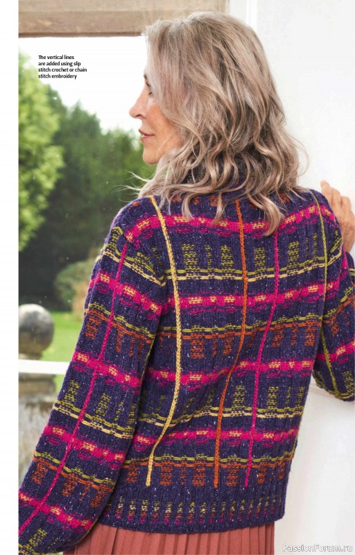 Вязаные проекты спицами в журнале «The Knitter №209 2024»