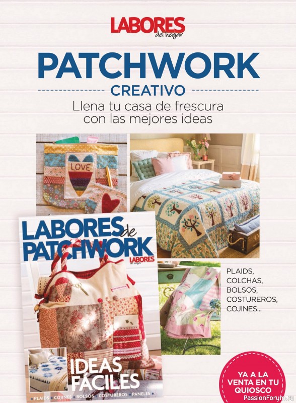 Коллекция проектов для рукодельниц в журнале «Labores del hogar №773 2024»