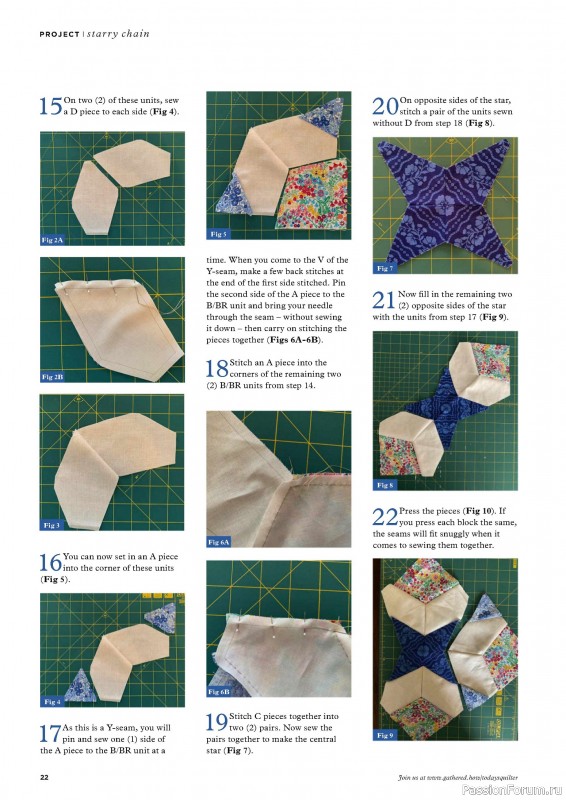 Коллекция проектов для рукодельниц в журнале «Todays Quilter №122 2024»