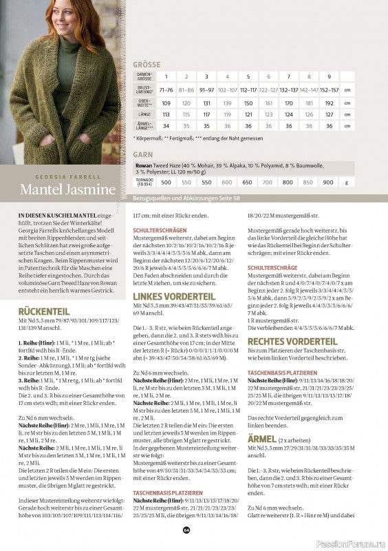Вязаные модели в журнале «The Knitter №68 2024»