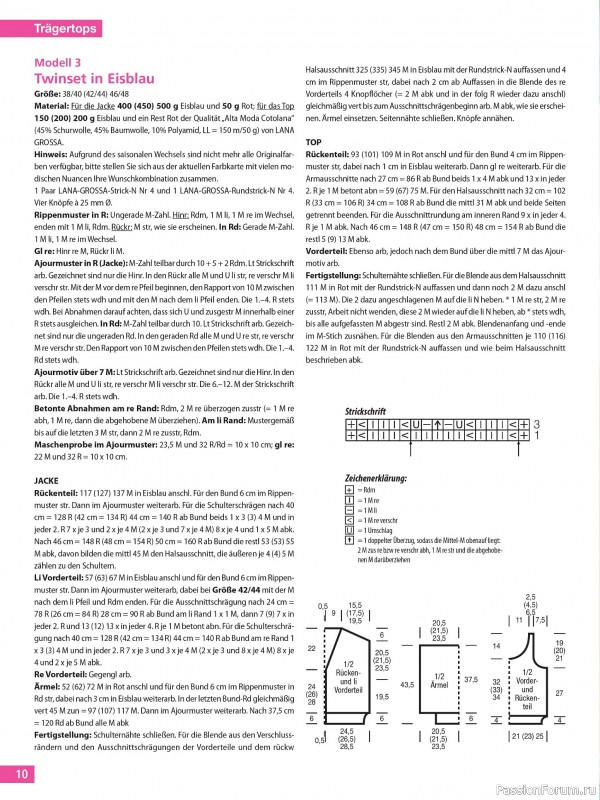 Вязаные проекты спицами в журнале «100 Seiten voller Ideen №HSI 25002 2025»