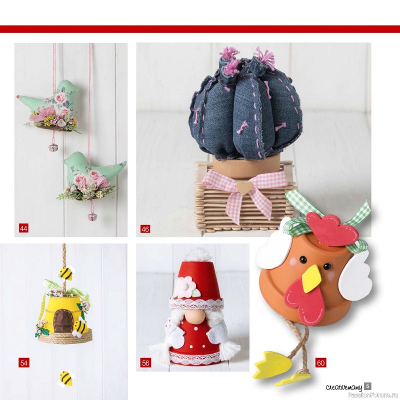 Вязаные проекты в журнале «Creer avec Creative Mamy №13 2025»