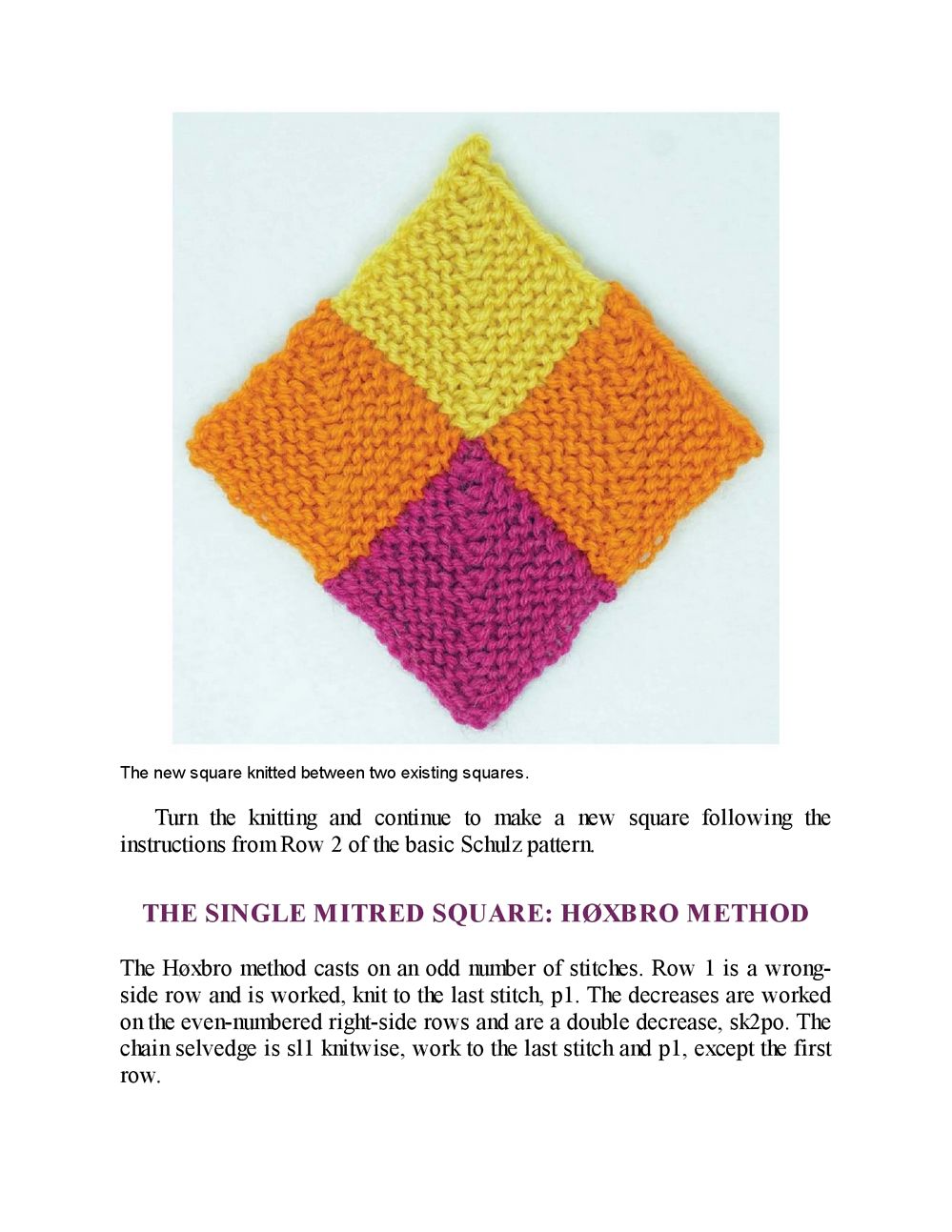 Patchwork Knitting