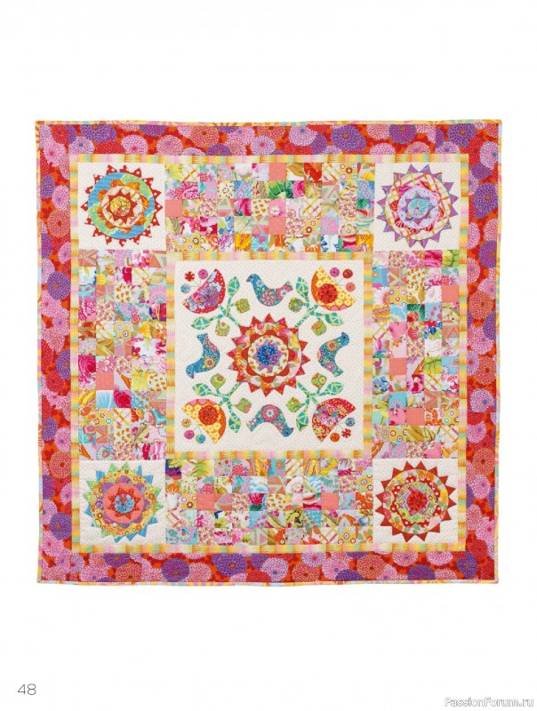 Коллекция проектов для рукодельниц в журнале «Quilters Companion №132 2025»