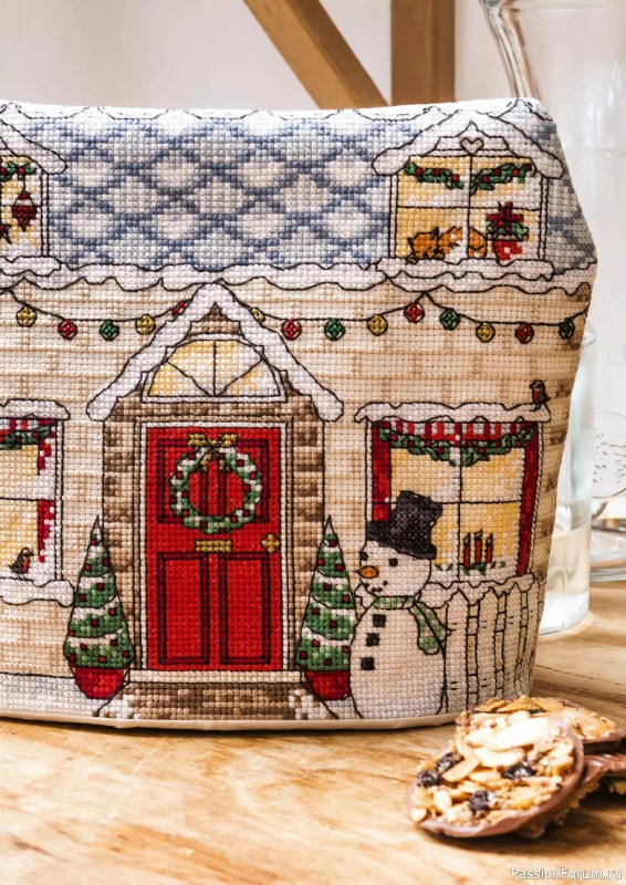 Коллекция вышивки в журнале «Cross Stitch Gold - Christmas 2024»