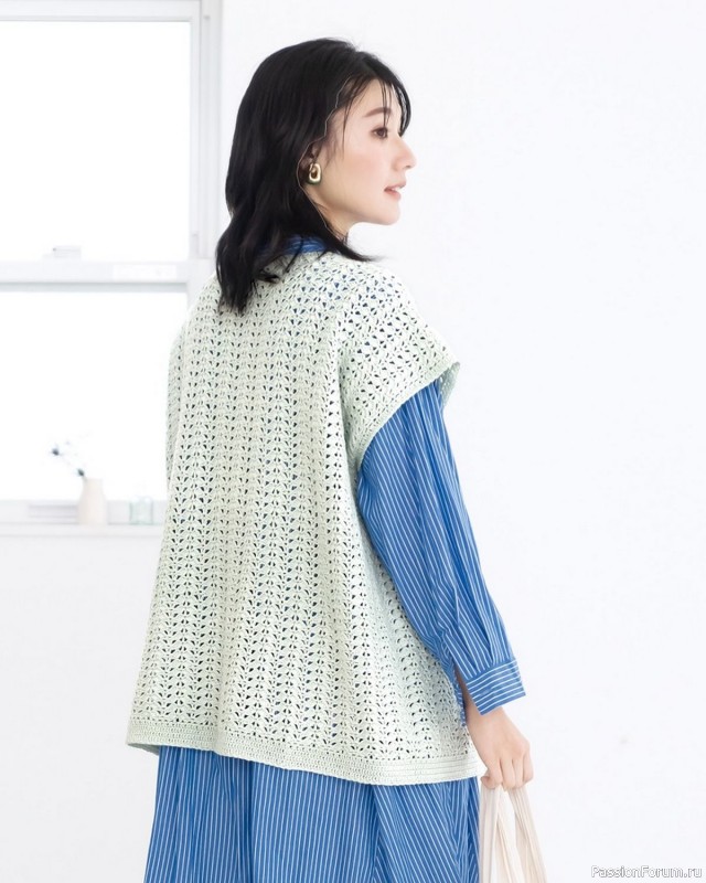 Вязаные модели в журнале «Knit Ange - Spring 2024»