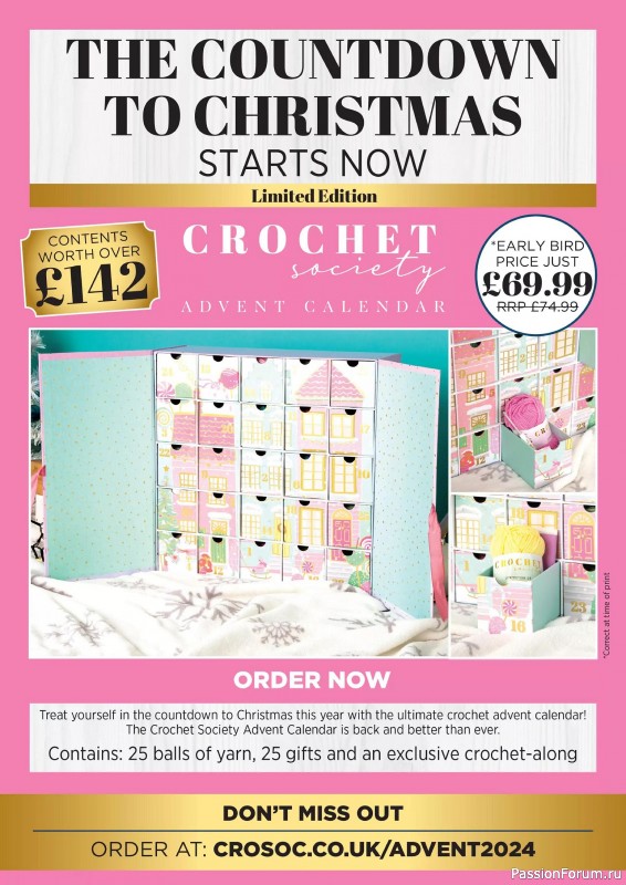 Вязаные проекты крючком в журнале «Crochet Now №114 2024»