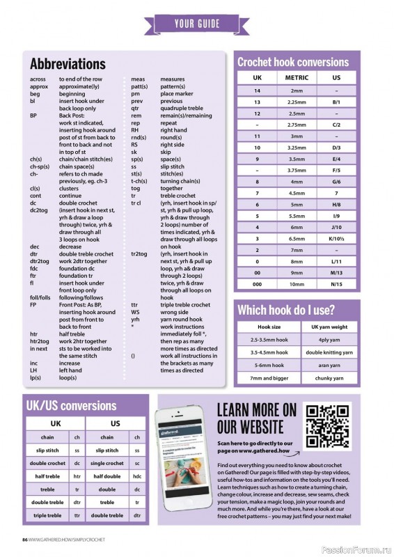 Вязаные проекты крючком в журнале «Simply Crochet №139 2023»