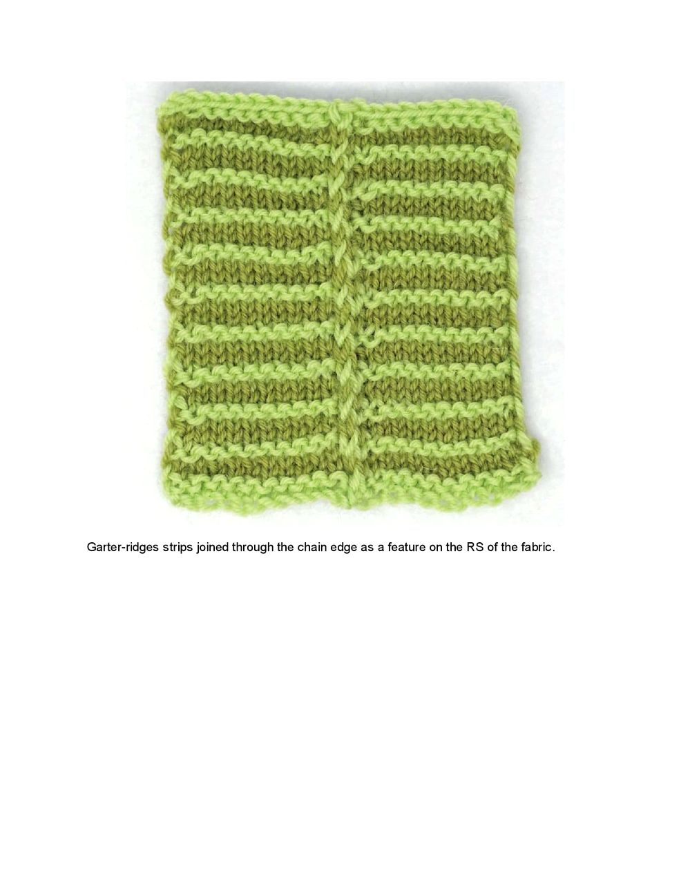 Patchwork Knitting