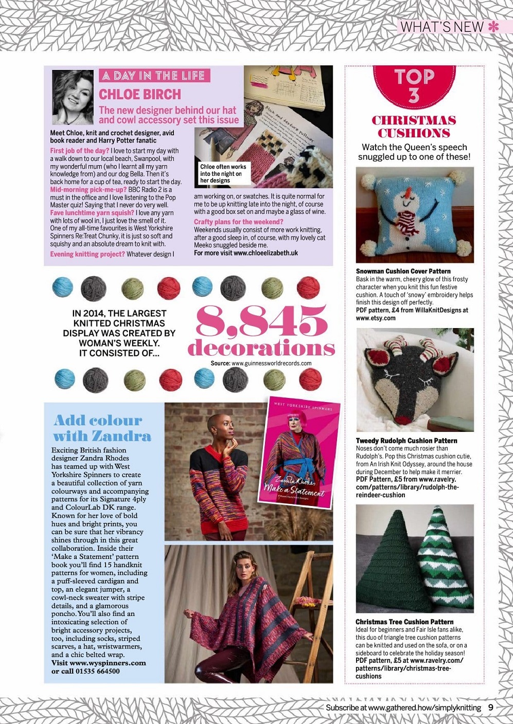 Журнал "Simply Knitting" №218 2021