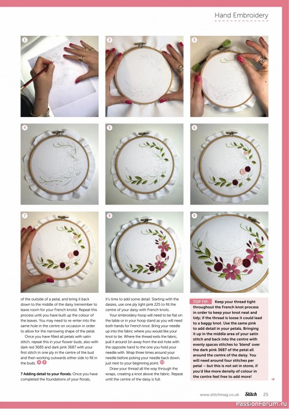 Коллекция проектов для рукодельниц в журнале «Stitch Magazine №156 2025»