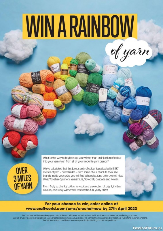 Вязаные модели крючком в журнале «Crochet Now №92 2023»