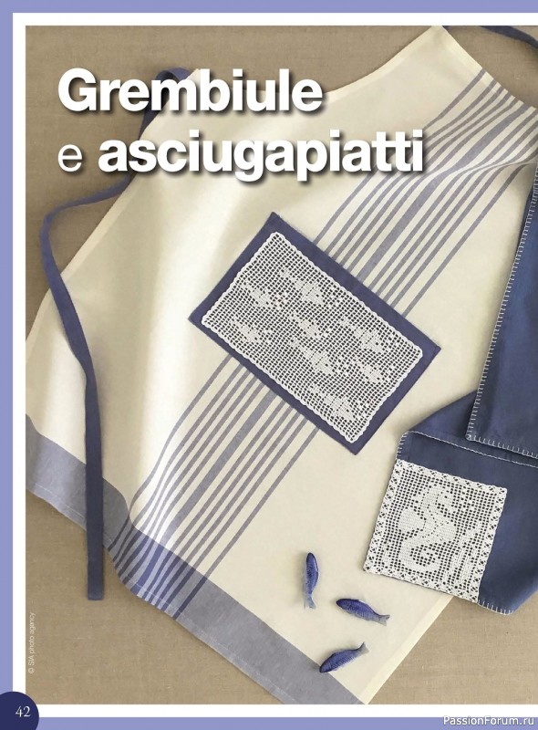 Вязаные проекты крючком в журнале «Motivi all’Uncinetto №60 2022»