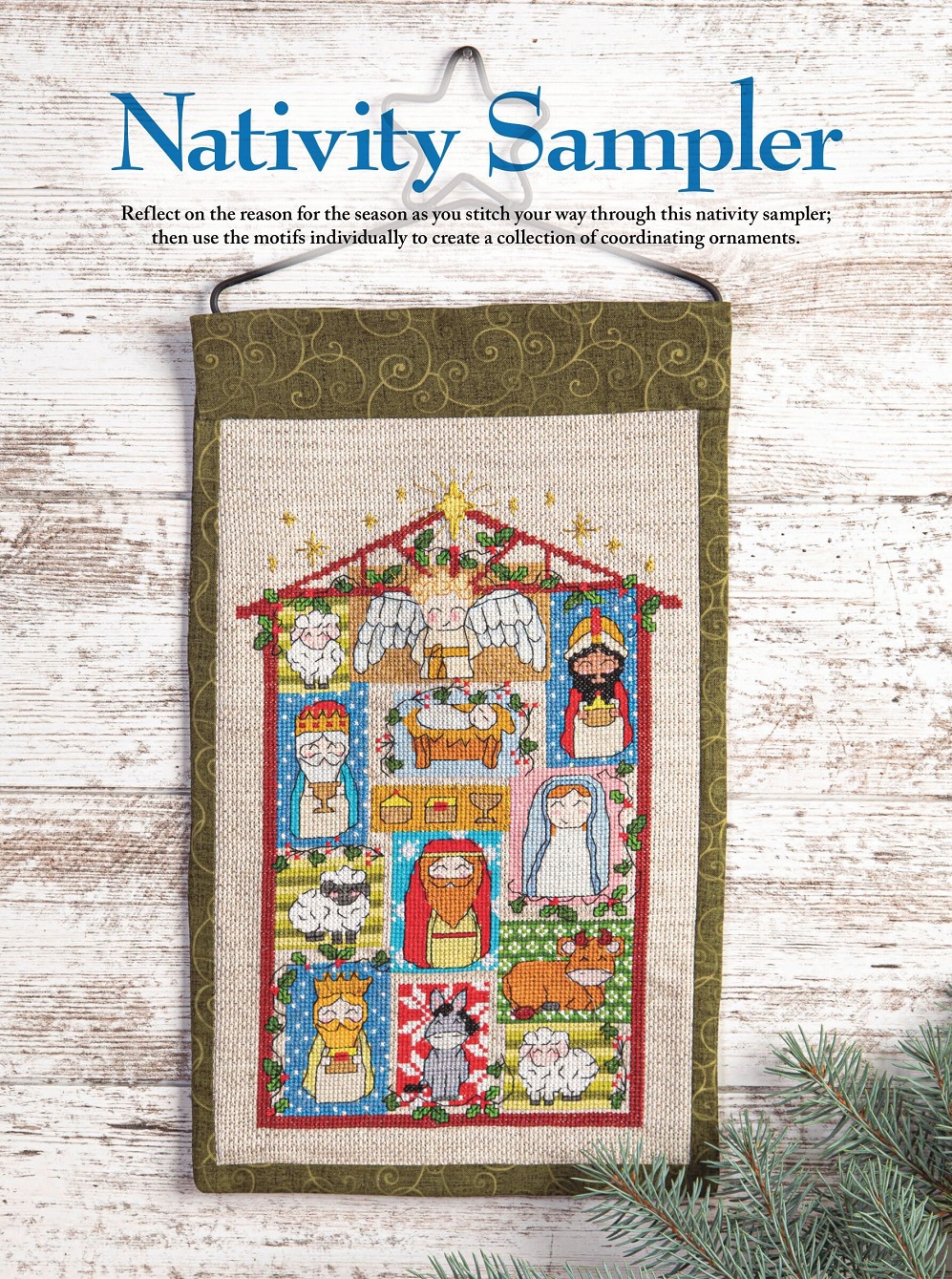 Журнал "Just CrossStitch - December" 2021