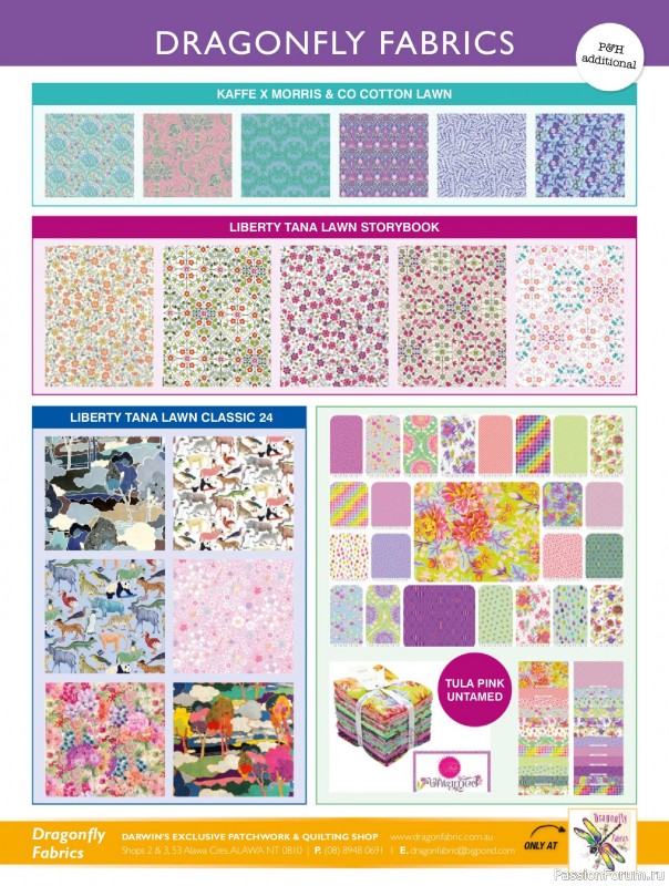 Коллекция проектов для рукодельниц в журнале «Quilters Companion №132 2025»
