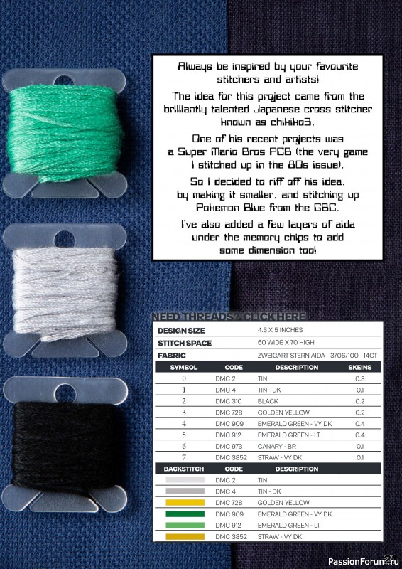 Коллекция вышивки в журнале «XStitch Magazine №30 2024»