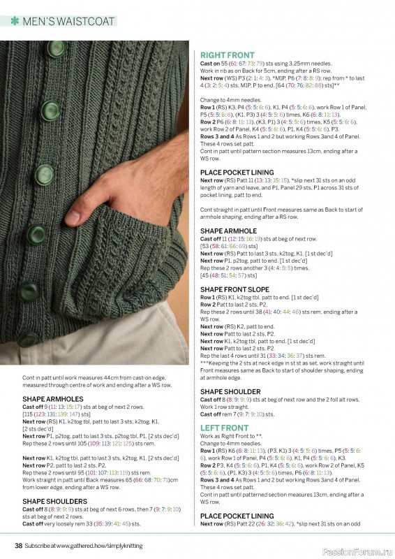 Вязаные проекты крючком в журнале «Simply Knitting №251 2024»