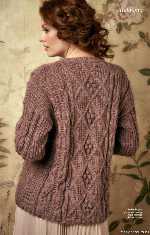 Вязаные проекты спицами в журнале «The Knitter №188 2023»